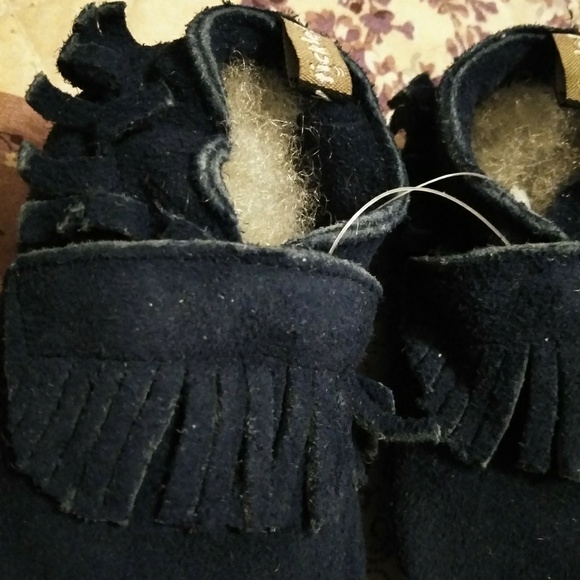 Tommy Tickle Blue Suede  Soft Sole Shoes(SKU453) - Picture 3 of 4